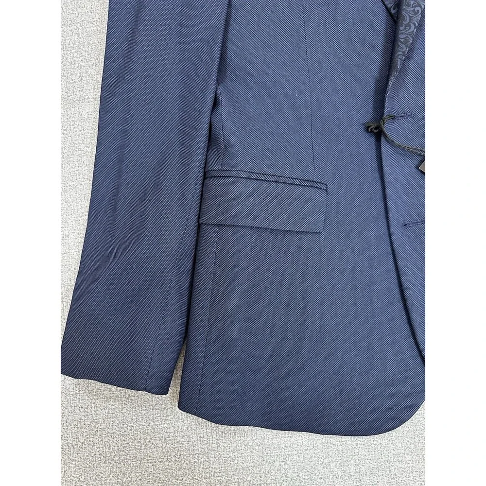 J.Ferrar Evening Edition Mens Stretch Fabric Slim Fit Tuxedo Jacket Size 42R